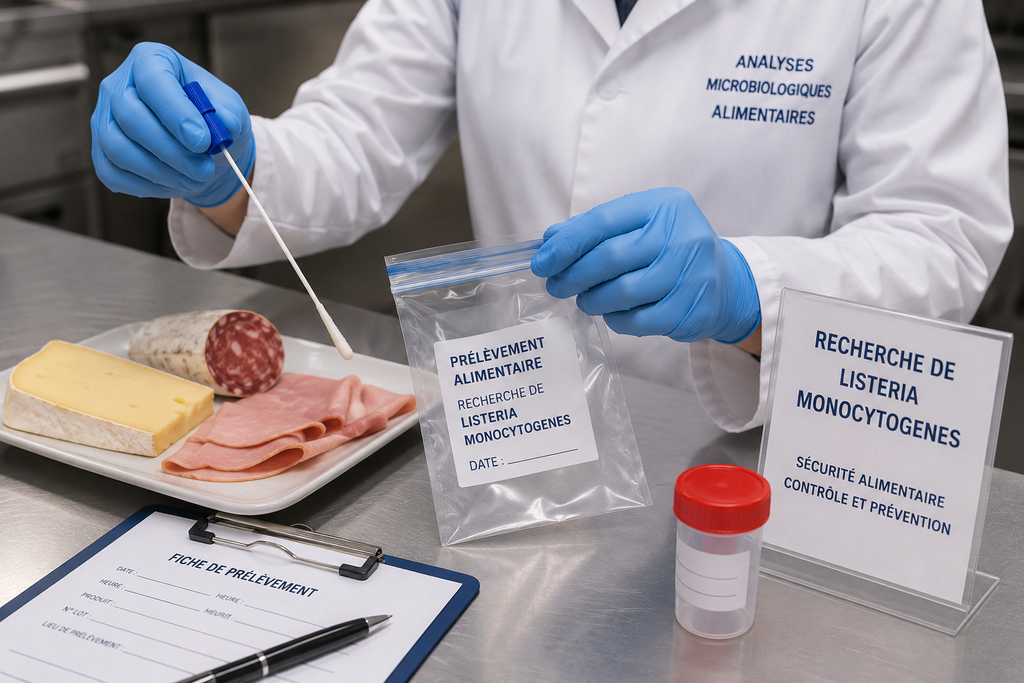 Analyse microbiologique alimentaire Paris et Ile de France – prélèvement de denrées alimentaires pour métiers de bouche